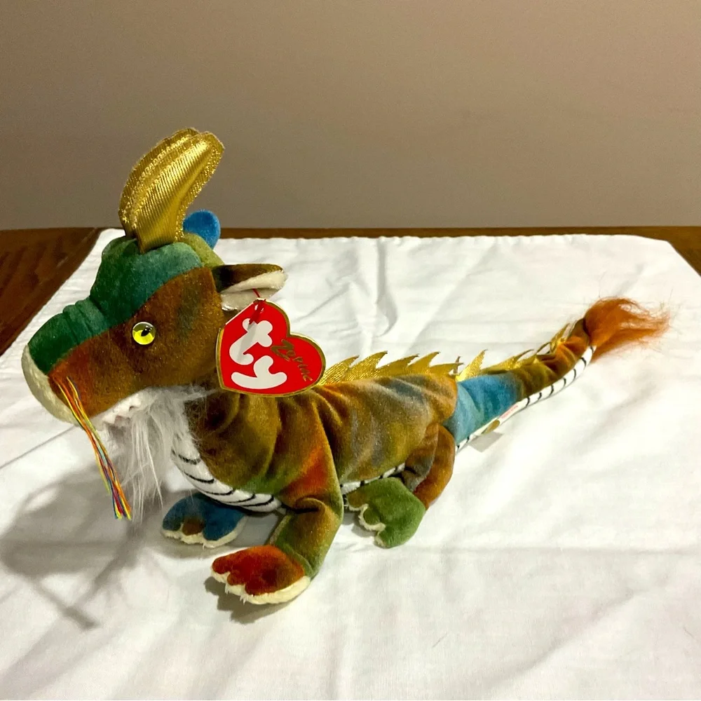 Ty zodiac dragon beanie baby